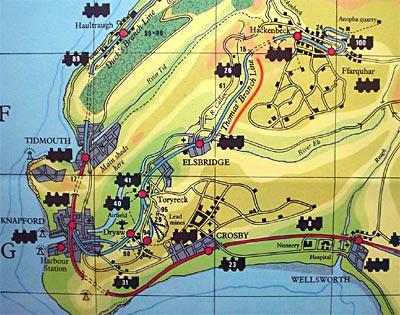 ソドー島の地図 大人の機関車トーマス